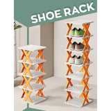 Popxstar Super Load-bearing Shoe Rack Multi-layer Space-saving DIY Household Organizer Simple Multi-functional Economic Shoe Storage Rack