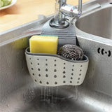 Popxstar  Double-layer Sink Hanging Bag Kitchen Rack Faucet Sponge Holder Storage Hanging Basket Kitchen Storage Rack Sink Accessories ﻿