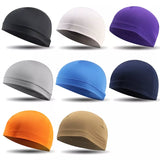Popxstar Quick Dry Helmet Cycling Cap Anti-UV Anti-Sweat Sports Hat Motorcycle Bike Riding Bicycle Cycling Hat Unisex Inner Cap