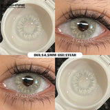 Color Contact Eye Color Lenses Makeup Natural Black Lens Cosmetics Blue Eyes Lenses Woman Makeup Brown Beauty Contacts