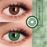 Popxstar 1 Pair Colorcon Colored Contact Lenses with Degree Myopia Lenses Blue Eye Lenses High Quality Natural Contact Lenses