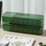 Popxstar  With 7 Compartments Organizer Charger Cord Storage Box Data Cable Storage Case Reusable Cable Storage Box For Home Travel New