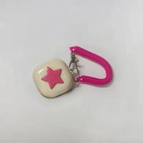 Cute Heart Case For Samsung Galaxy Buds FE/Buds2/Buds2 Pro Earphone Case For Galaxy Buds Live Transparent Flash with Pendant