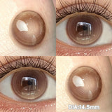 Popxstar  1 Pair Super Contact Lenses for Eyes Fashion Color Pupils Makeup Eye Lenses Green Contact Lenses Pink Brown Blue Lenses