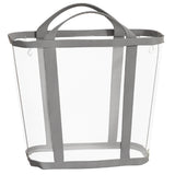 Popxstar  1 PC Nylon Mesh Laundry Basket with Handle Breathable Folding Portable Dirty Clothes Organizer Bags Large Capacity Storage Bag