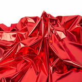 Popxstar Gold Shiny Color Four-sided Stretch Full Version Fabric for Wedding Dress Decoration Stage Performance Costume Fabri