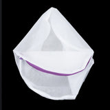 Popxstar  Mesh zipper laundry bag polyester mesh anti-deformation underwear bra clothes mesh bag household washing machine