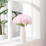 5 Simulated peonies, Artificial flowers for living room and bedroom decoration, Holding flowers for wedding parties