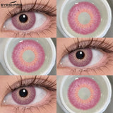 Popxstar  Purple Anime Cosplay Contact Lenses for Eyes Halloween Lenses Anime Accessories Lenses Role playing contact lenses
