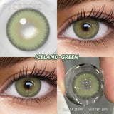 Natural Colored Contact Lenses Blue Eye Contacts Gray Beauty Pupils Brown Eye Lenses Yearly Green Color Eyes Contacts