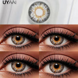 Color Contacts OMG Series Eyes Color Lenses Blue Beauty Contacts Makeup Green Lens Cosmetics Natual Big Black Lens 14.5mm