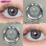 Popxstar 1 Pair Cleopatra Pupils Lens Yearly  For Eyes Blue Green Contact LensNatural Len Colorcon High Quality Lense