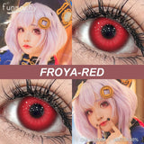 Popxstar  Cosplay VAMPIRE Contact Lenses for Halloween Eyes Lens Strange Colored Contacts Lens Blind Black Mesh White Cosplay Len