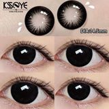 Popxstar  1Pair Natural Contact Lenses for Eyes Myopia Prescription Eyes Color Contact Lenses Beauty Pupil Yearly Use