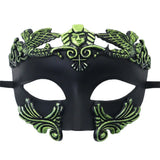 Fashion Cosplay Halloween Mask Ancient Greek Roman Masquerade Mask Festival Costume Venetian Half Face Mask Halloween Party