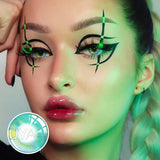 Cosplay Contact lenses Cosmetics Colored Contact Lenses Makeup Cosplay Red Lenses White Lenses Big Eyes Blue Contact Lense