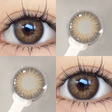 2pcs Natural Color Contact Lenses for Eyes Blue Large Diameter Lenses Korean Fashion Lenses Student Anime Accessories