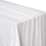 Popxstar Gauze Cotton Wedding Table Runner,Retro Rust Burr Texture Dining Napkins gift Kitchen Table Decor table runners