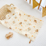 Popxstar Cotton Muslin Baby Face Towel Long Burp Cloth for Newborn Kindergarten Hand Towels Infant Drooling Bibs Washcloth Baby Items