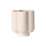 Gradient color petal-shaped flowerpot flower pot plant pot planter ceramic home office desktop artwork ornament