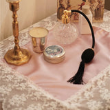 popxstar European  Lace Embroidered Coaster Dish Tableware Mat Kitchen Cup Placemat Dinner Table Decor Mat Cloth Coffee Drink Pad