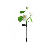 Simulated Flower Solar Lotus Light LED Solar Lotus Lawn Ground Mounted Light Festival Outdoor Scene Layout Atmosphere Light