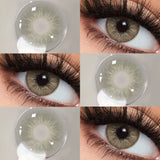 Popxstar Color Contact Lenses Colored Fashion Beauty Lenses for New User Makeup Green Contact High Quality Natural Contact