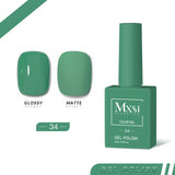 popxstar Mxsi 15ml Gel Nail Polish Neon Brown Royal Blue Red Green Pastal Nude Nail Art Varnish Gel Lacquer Top Coat UV Gel Nail Not Set