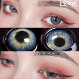 Popxstar  1 Pair Color Contact Lenses for Eyes Myopia Diopter Natural Brown Eyes Color Lenses Beauty Pupil Yearly Use Fast Shpping