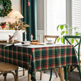 Popxstar Checkered Tablecloth Kitchen, Wedding, Holiday Table Decoration Tablecloth, Outdoor Picnic Tablecloth