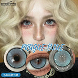 1Pair Natural Colored Contacts Lenses Gray Eye Contacts  Soft Brown Eyes Lenses Yearly Korean Pink/Purplr Beauty Pupils