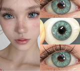 Popxstar 1 Pair New Product Korea Myopia Contacts Lenses  Fashion Purple Soft Color Contacts Fast Shiping