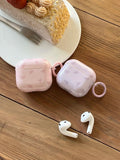 Popxstar Casual Three Color Bow + Ring Suitable for Apple Airpodspro2 Case/Airpodspro Case/Airpods4 Case/Airpods3 Case/Airpods2 Case/Fash