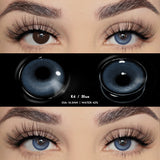 Popxstar  1 Pair 0~ -6.00 Natural Colored Contact Lenses Myopia Lenses Brown Contact Lenses High Quality Natural Lenses Yearly