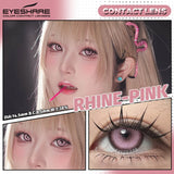 Halloween Colored Contact Lenses 2Pcs Cosplay Anime Cyber Makeup Blue Pink Color Contacts Red Eye Lens Fast Delivery