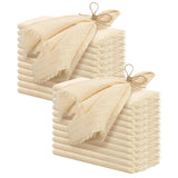 Popxstar 10PCS Set Semi-Sheer Gauze Wedding Table Runner Sage Green Cheesecloth Table Dining Party Christmas Banquets Arches Cake Decor