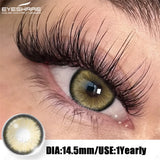 Natural Lentes de Contacto Color Contact Lenses Brown Makeup Lenses Gray Pupilentes Blue Eyes Contacts Green Eyes lens