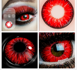 Popxstar 2pcs Colored Contact Lenses For Eyes Cosplay Colored Lenses Blue Contact Lens Yearly Beautiful Pupil Eyes Contact Lens