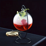 Popxstar  Creative Cocktail Glass-11.8 Oz Clear Wine Glass Suitable Bars Pubs Clubs Restaurants Home Summer Drinks Parties
