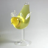 Popxstar  Creative Bird Cocktail Glass With Wings Wine Juice Champagne Mug Glasses Cocktail Glassware Drinkware Party Decorative Ware