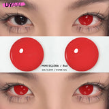 Popxstar Halloween Cosplay Cosmetics Color Contact Lenses Red Color Lens Anime White Lenses Big Eye Lenses