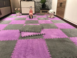 Popxstar Soft Plush Children's Mat Baby Play Mat Baby Toys Eva Foam Puzzle Carpet In Children's Room Keep Warm Playmat 30*30*1CM