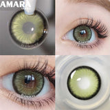 Popxstar  1 Pair Colored Contact Lenses Natural Look Fast Delivery Brown Eye Lenses Gray Contact Green Eye Lenses Blue Lenses