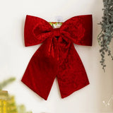 Christmas Tree Bow Decoration Merry Christmas Decoration For Home Pendant Xmas Ornaments Navidad Natal New Year Gift