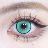 Graded 1pair Color Contact Lenses Anime Halloween Cosplay Softlens 14.5mm 6months