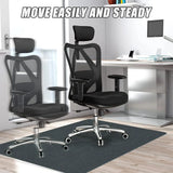 Popxstar 90x120cm Office Rolling Chair Mat Computer Gaming Chair Mat Colors Bedroom Living Room Office Swivel Chair Carpet