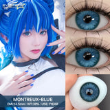 New Halloween Colored Contact Lenses Cosplay Pink EyesLense Anime Blue Purple Eyes Contact Green Eye Lens Fast Delivery