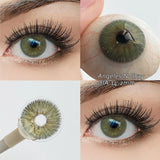 1pair High Quality Colorld Contact Lenses With Degree for Eyes Angeles Series Purple Contact Lenses 14.2mm Korean Lenses