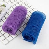 Popxstar African Net Sponge, 31.5inch African Exfoliating Body Net Scrubbing Wash Net Washcloth Long Bathing Sponge Net Shower