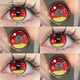 Popxstar   Contact Lenses for Eyes 2pcs Anime Cosplay Colored Lenses Crazy Halloween Lenses Contact Lens Beauty Eye Makeup